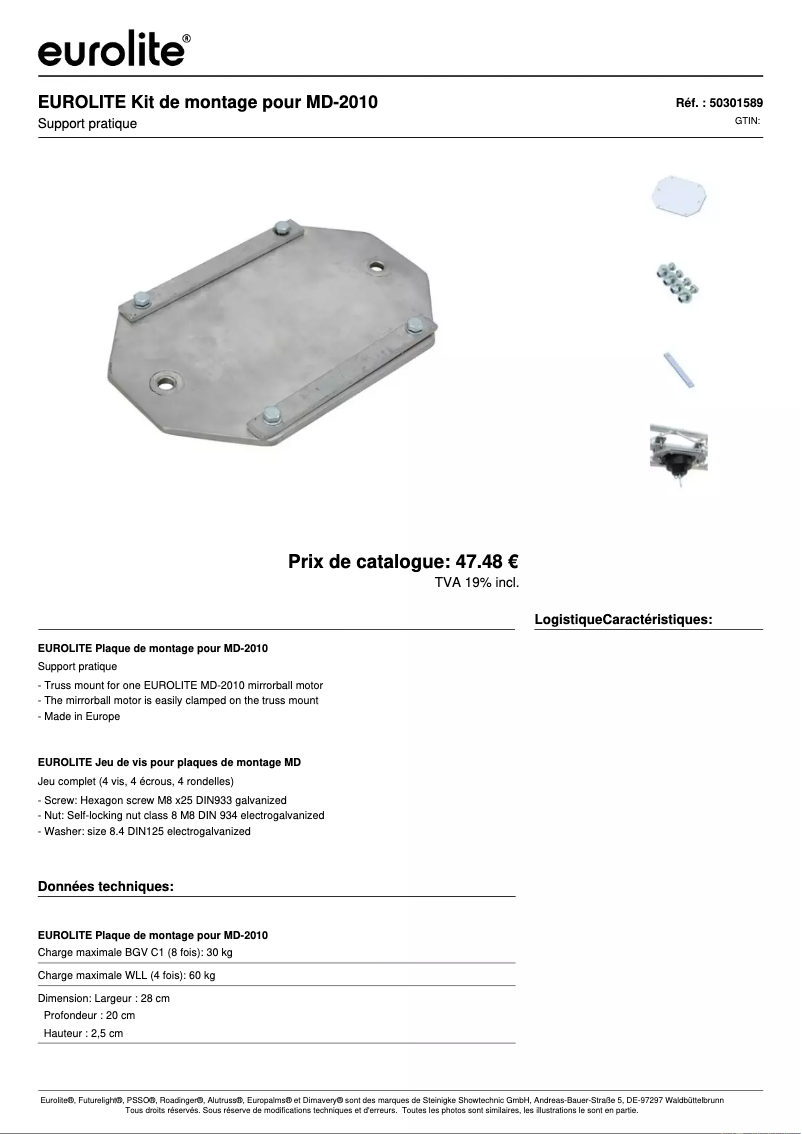 Image de la première page du manuel de l'appareil MD-2010
