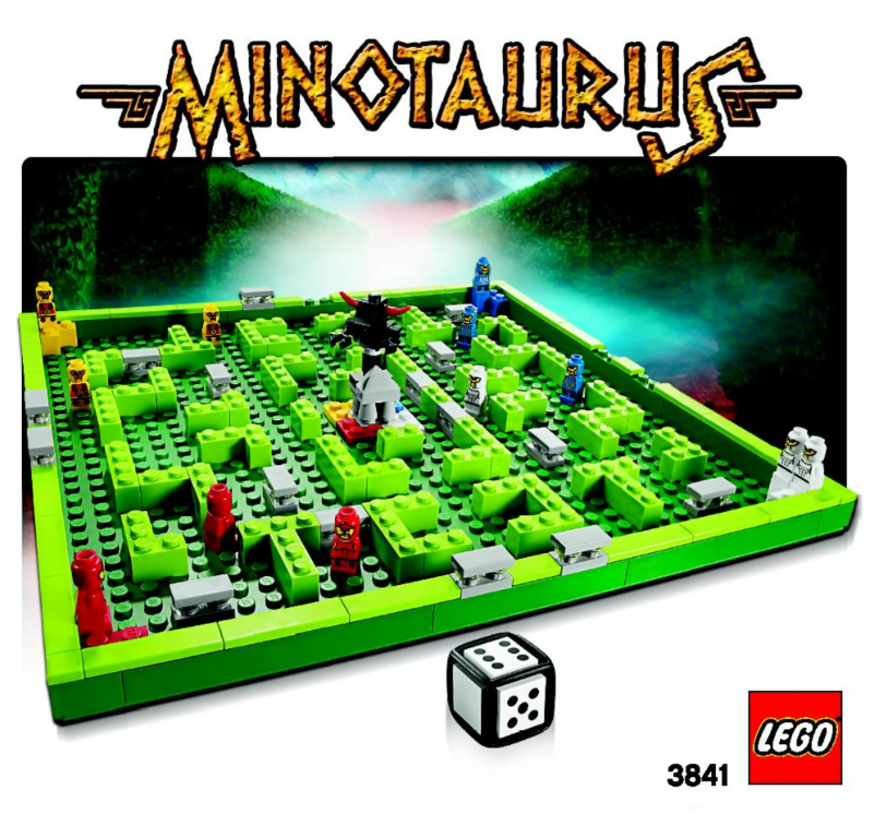 Page n°1 - Manuel utilisateur Lego Games 3841