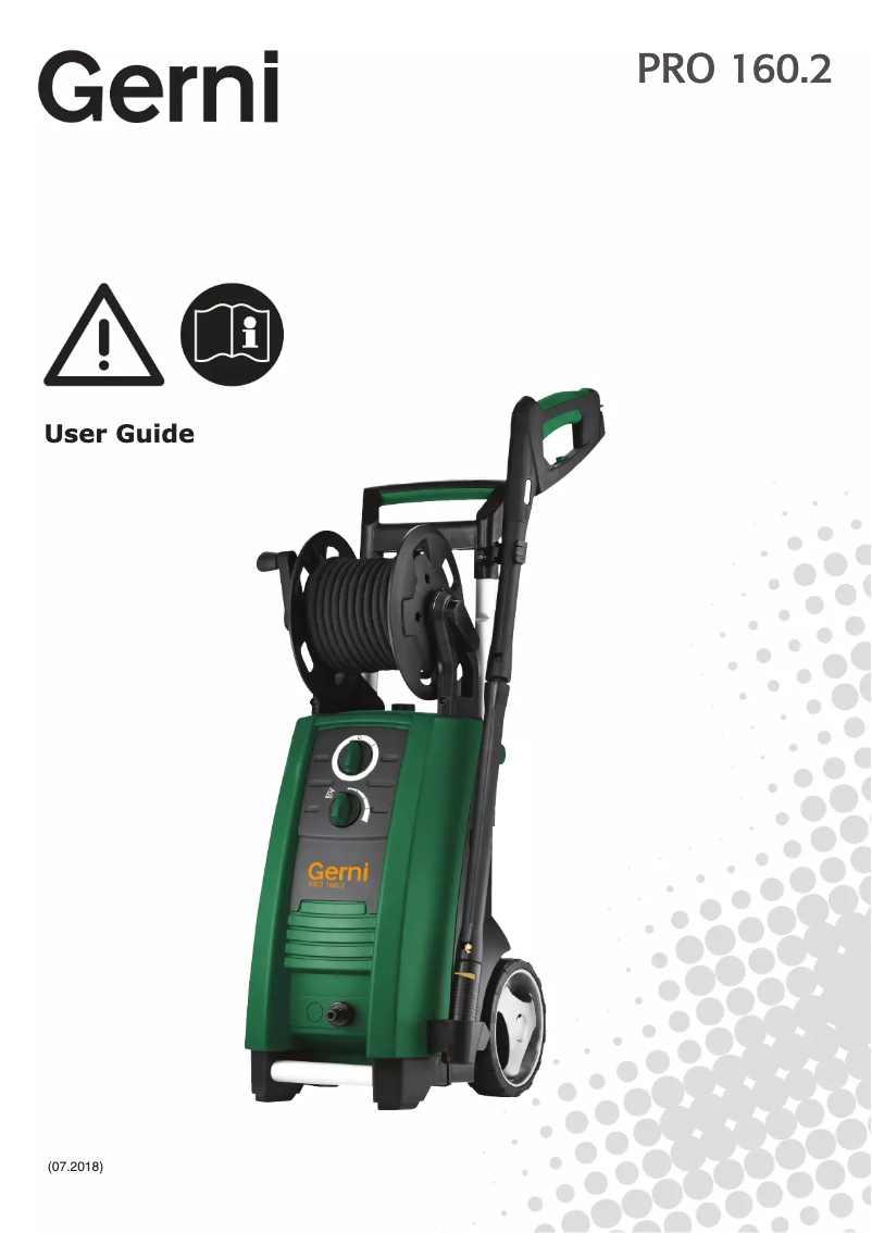 Página 1 del manual Manual de usuario Gerni Pro 160.2