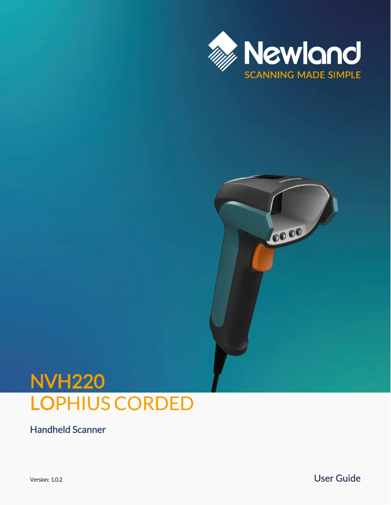 Image de la première page du manuel de l'appareil Lophius Bluetooth NVH220