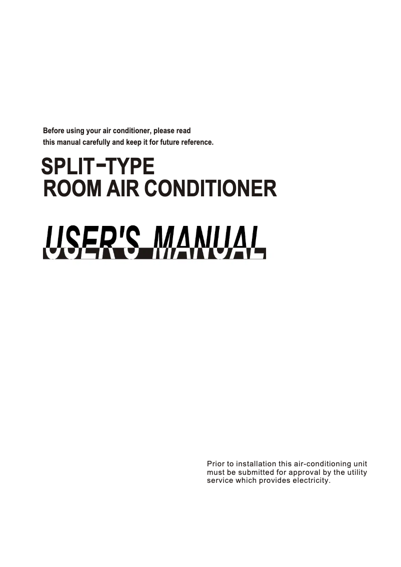Page 1 de la notice Manuel utilisateur Midea MSV1-07HRN1
