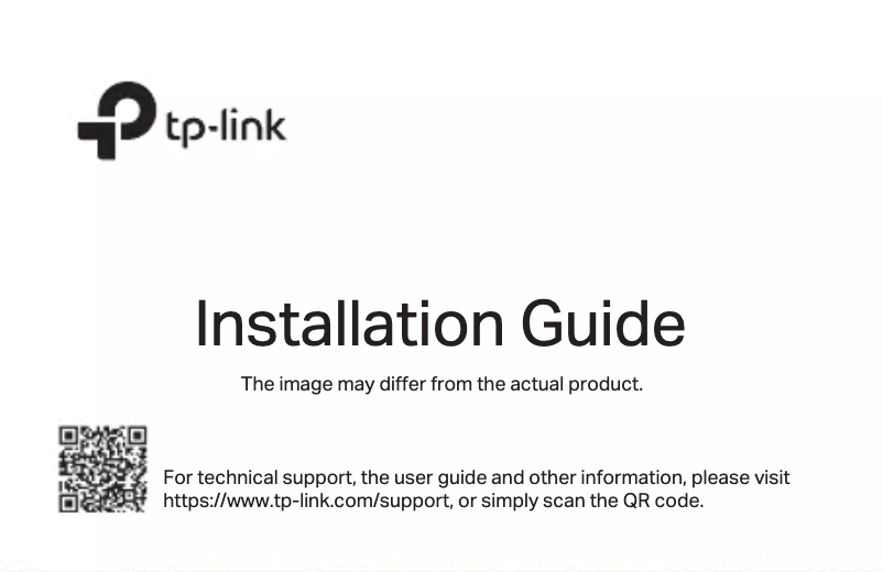 Page 1 de la notice Guide d'installation TP-Link LiteWave LS105G