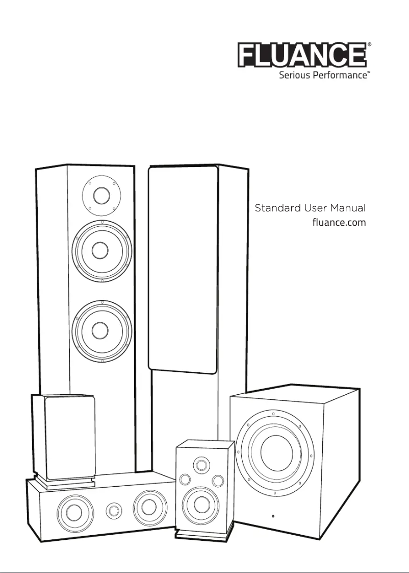 Página 1 del manual Manual de usuario Fluance AVSS