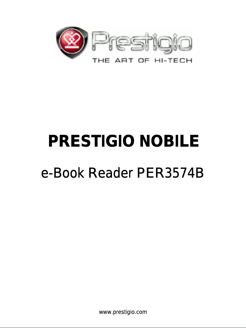 Image de la première page du manuel de l'appareil MultiReader PER3574B