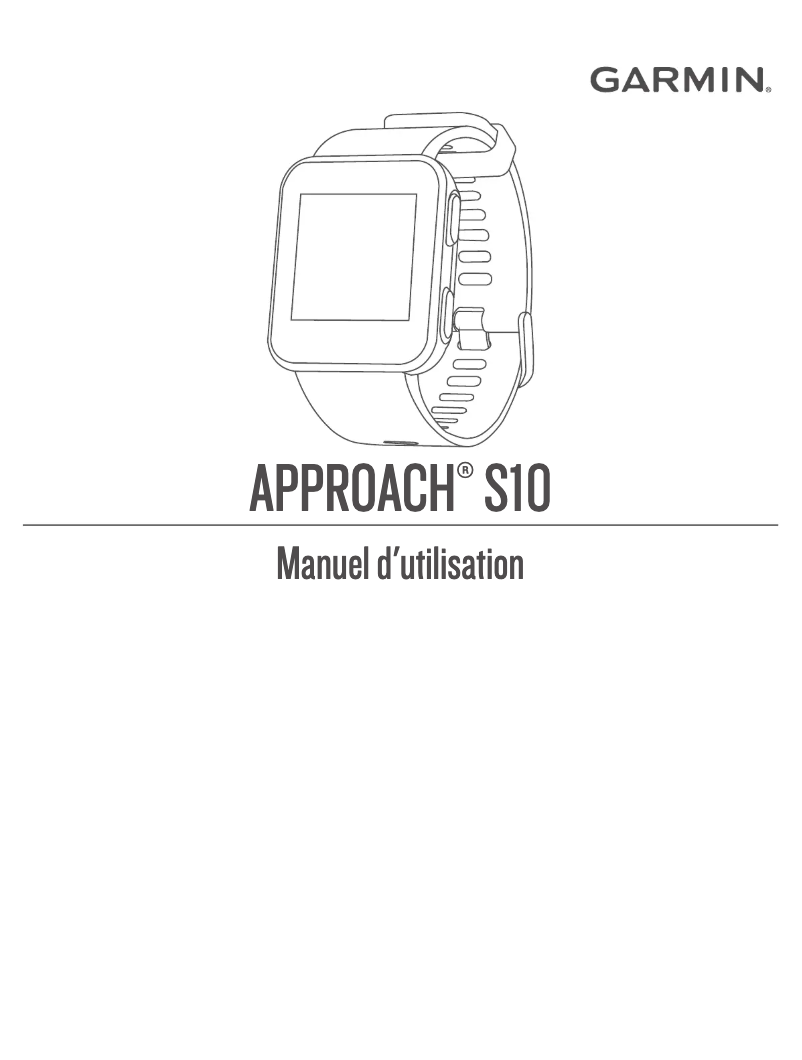Página 1 del manual Manual de usuario Garmin Approach S10