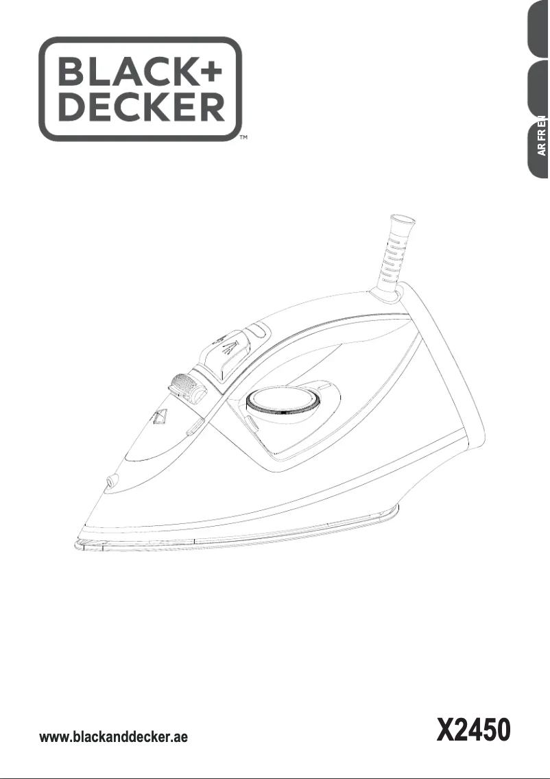 Page n°1 - Manuel utilisateur Black & Decker X2450