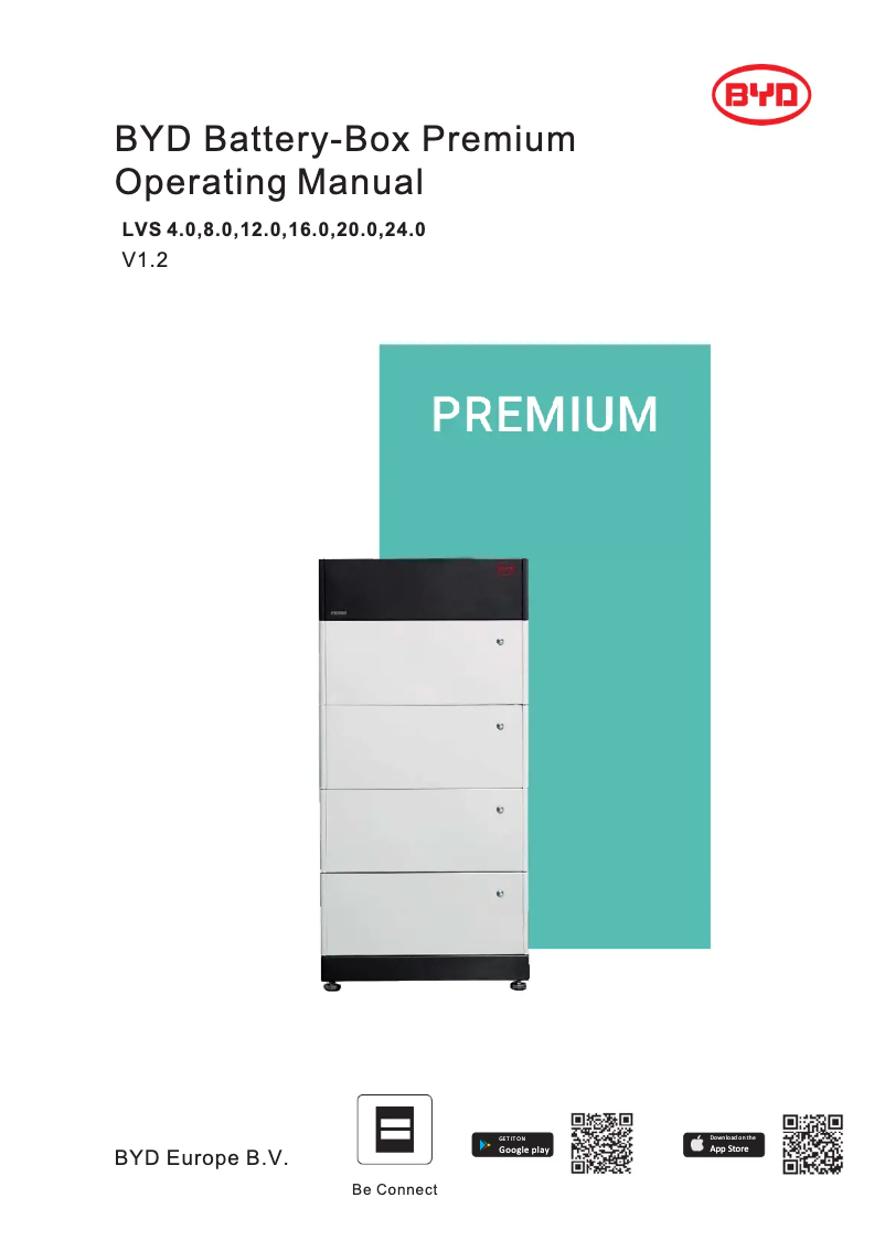 Image de la première page du manuel de l'appareil LVS 24.0