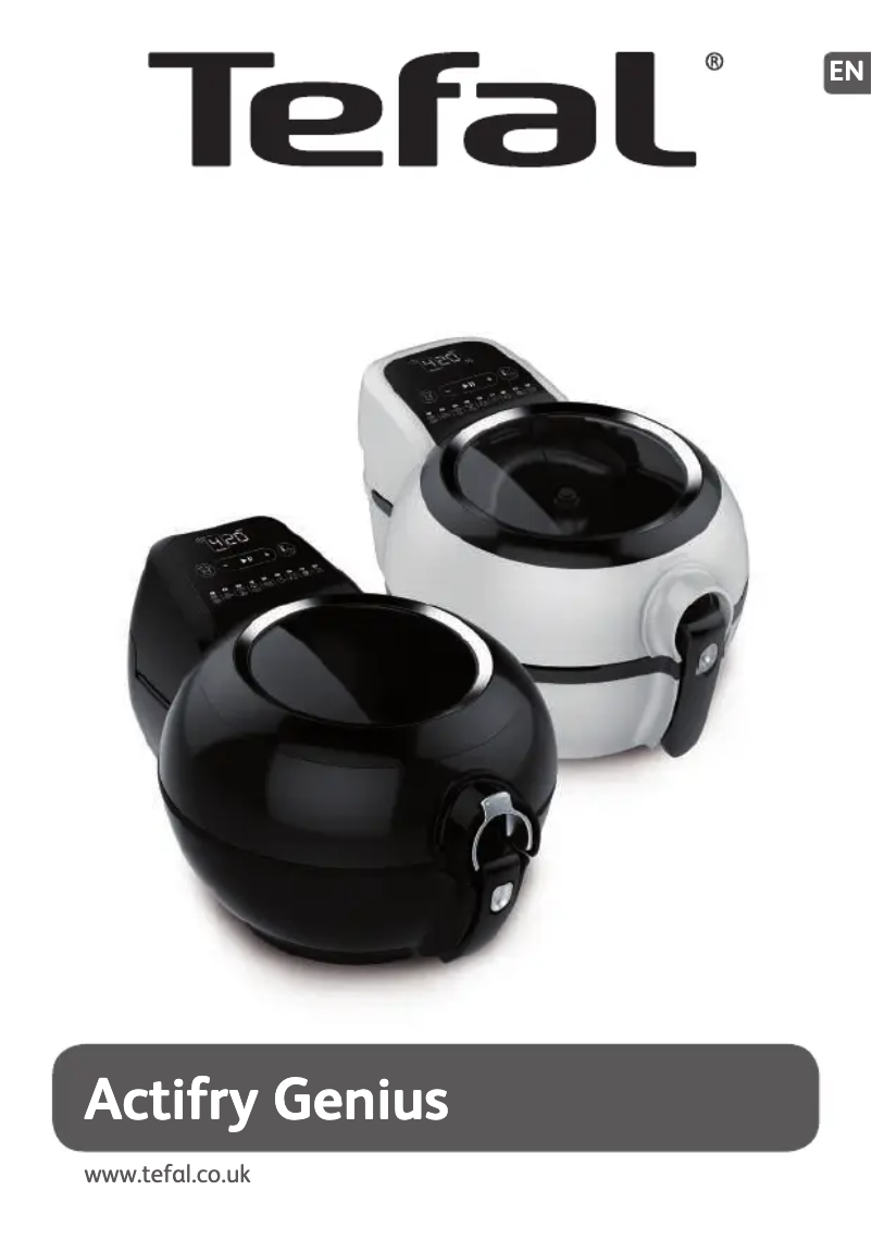 Page n°1 - Manuel utilisateur Tefal ActiFry Genius XL AH9608
