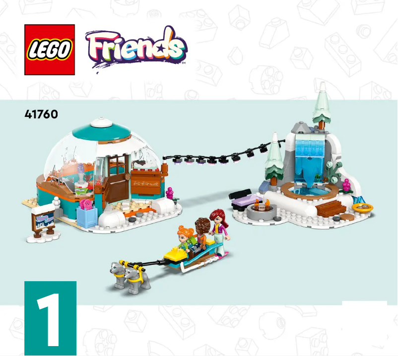 Page 1 de la notice Manuel utilisateur Lego Friends 41760