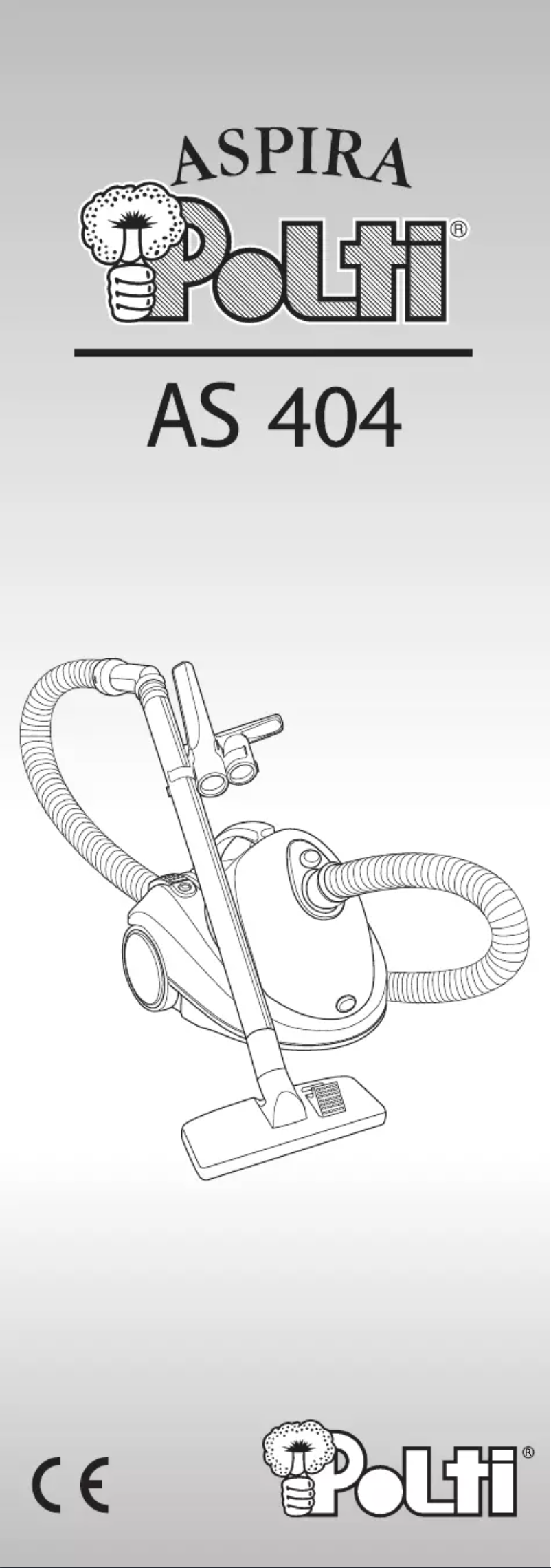 Page n°1 - Manuel utilisateur Polti Aspira AS404