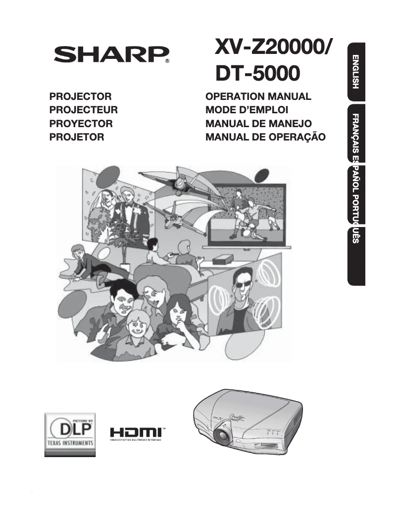 Image de la première page du manuel de l'appareil DT-5000