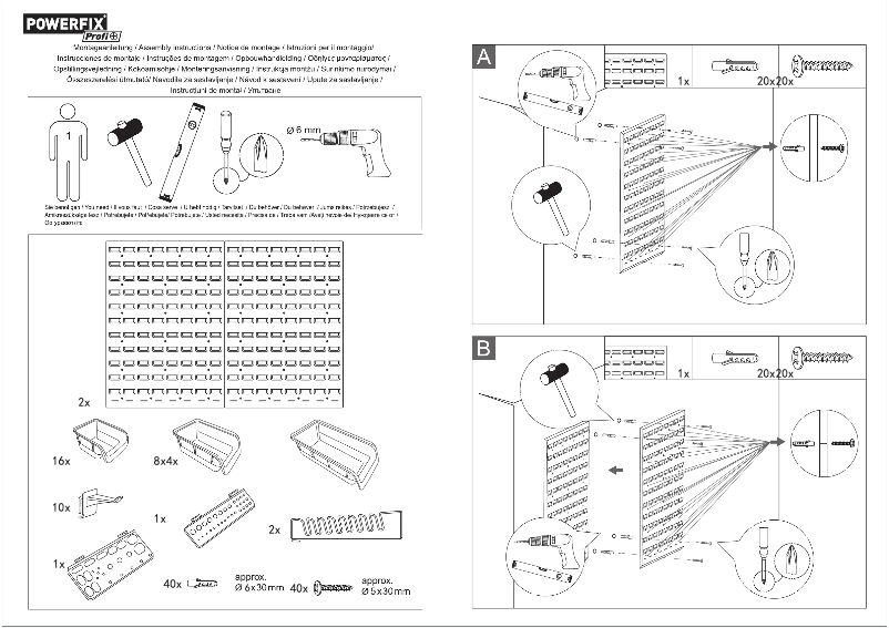 Página 1 del manual Manual de usuario Powerfix HG03449