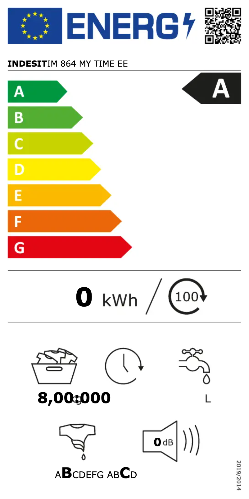 Página 1 del manual Manual de usuario Indesit IM 864 MY TIME EE