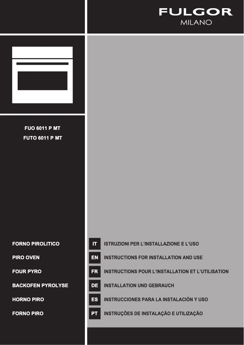 Image de la première page du manuel de l'appareil FUTO 6011 P MT GBK