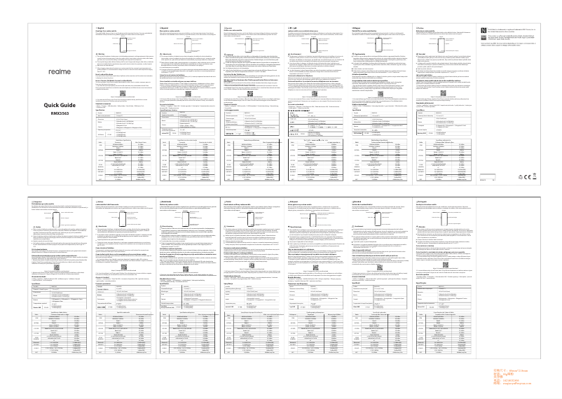 Page n°1 - Manuel utilisateur Realme GT Neo 3 1