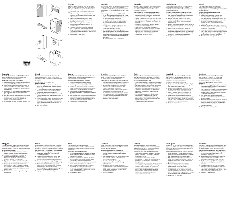 Image de la première page du manuel de l'appareil FÖRBÄTTRA 703.975.06