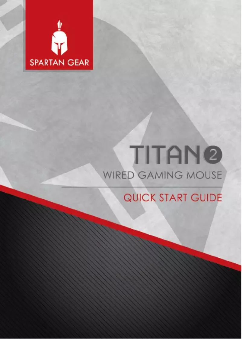 Page 1 de la notice Manuel utilisateur Spartan Gear Titan 2