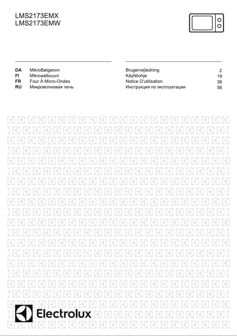 Page n°1 - Manuel utilisateur Electrolux LMS2173EMW