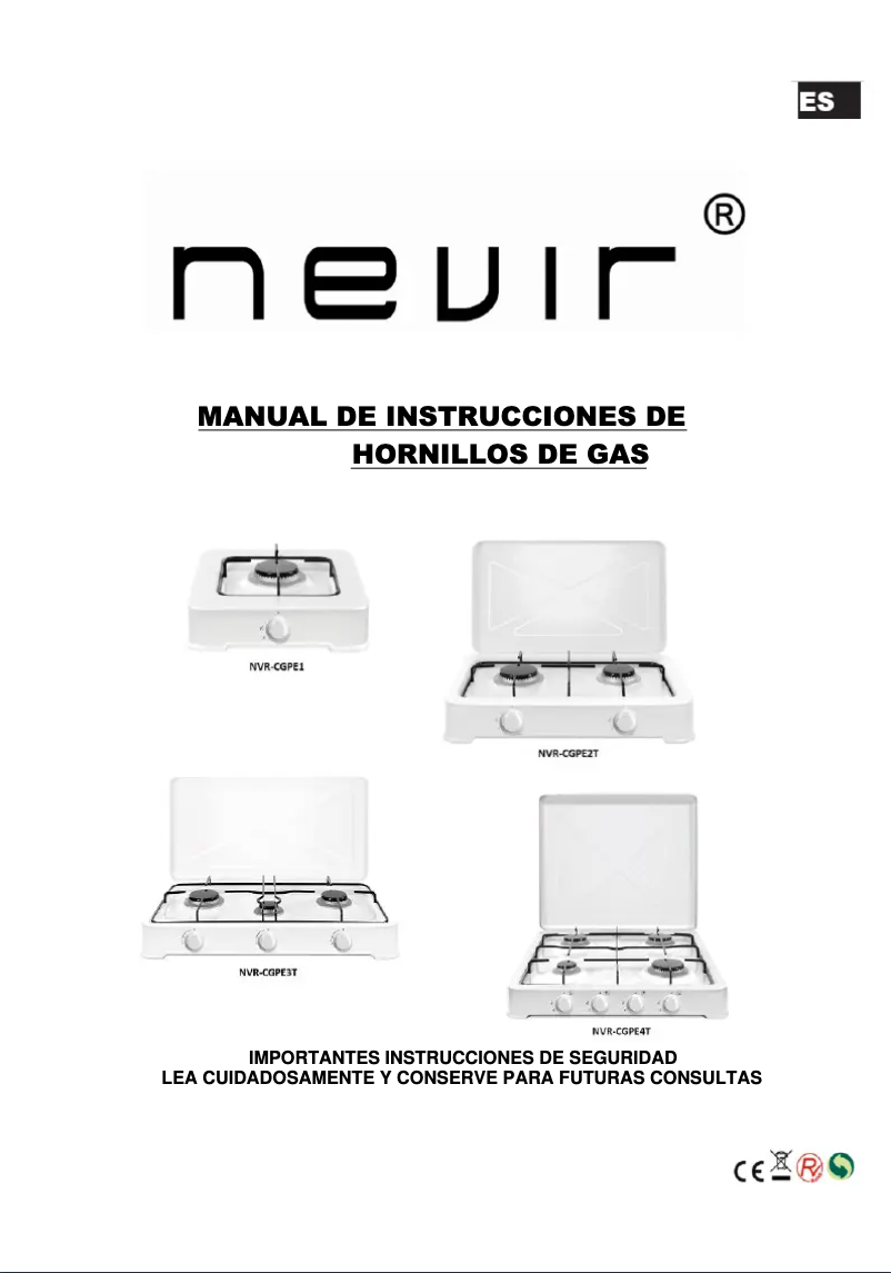 First page image of the manual for NVR-CGPE1
