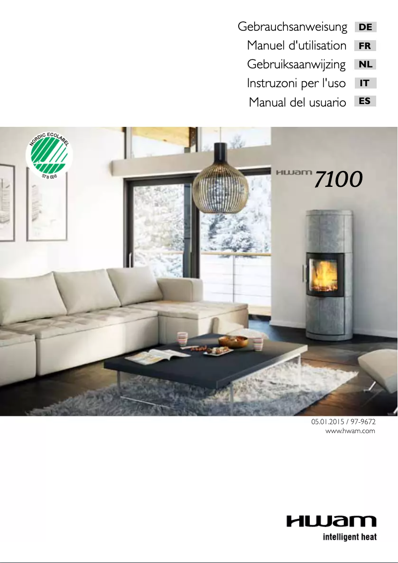 Page n°1 - Manuel utilisateur Hwam 7100