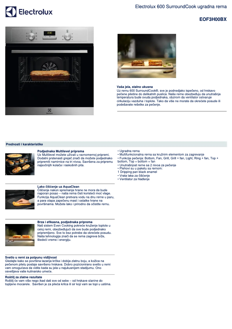 Imagen de la primera página del manual del dispositivo EOF3H00BX