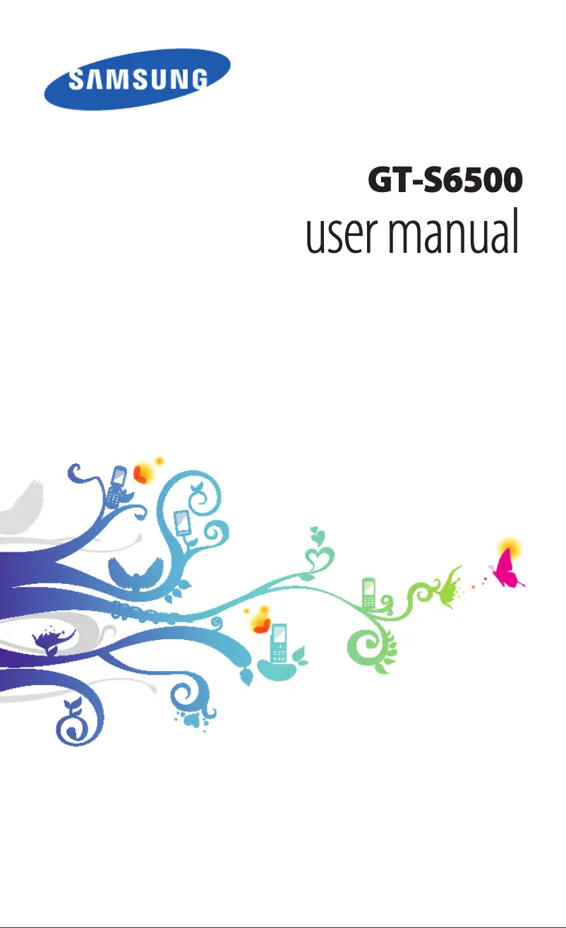 Page n°1 - Manuel utilisateur Samsung Galaxy Mini 2 GT-S6500