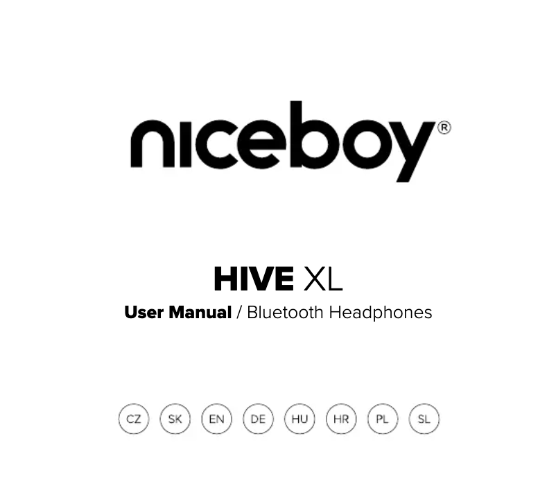 Page n°1 - Manuel utilisateur Niceboy HIVE XL