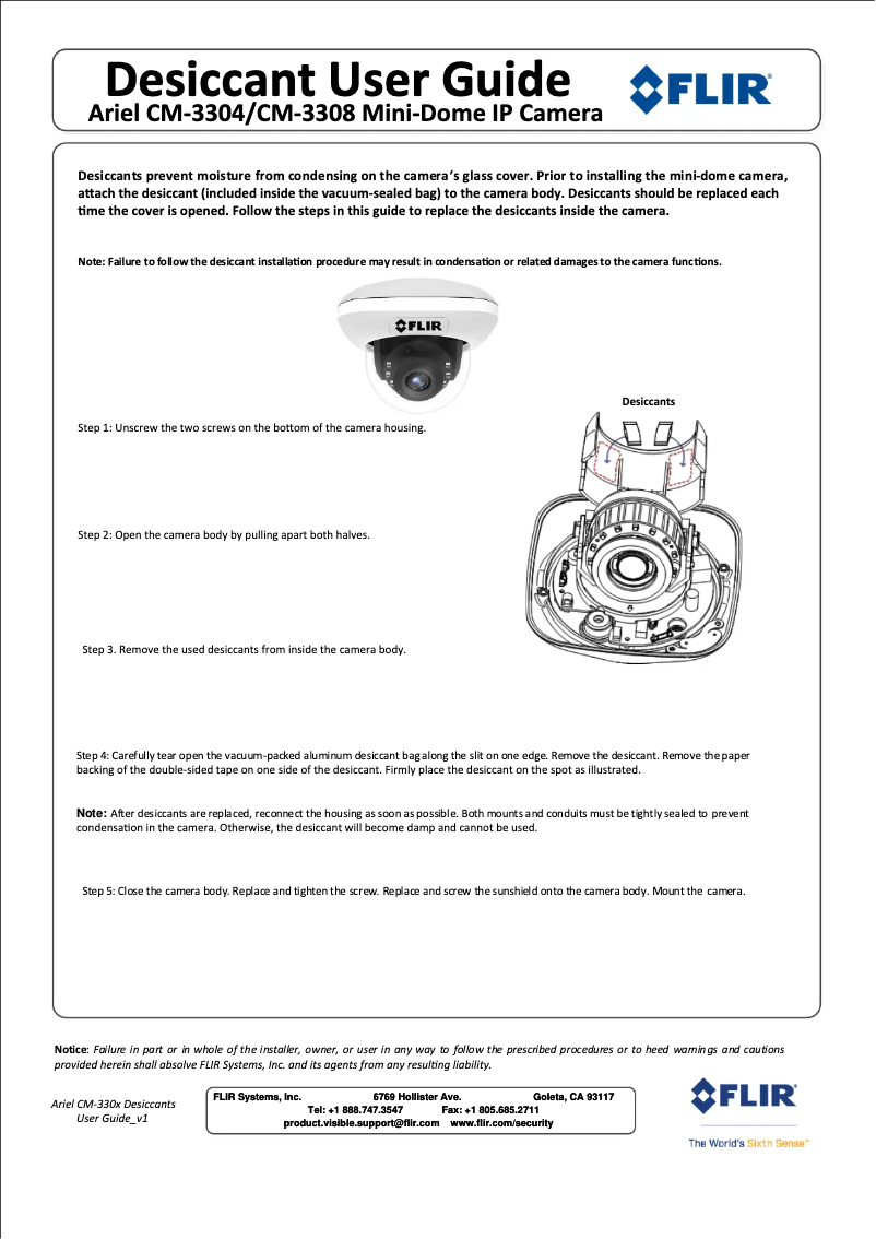 Image de la première page du manuel de l'appareil Ariel CM-3304