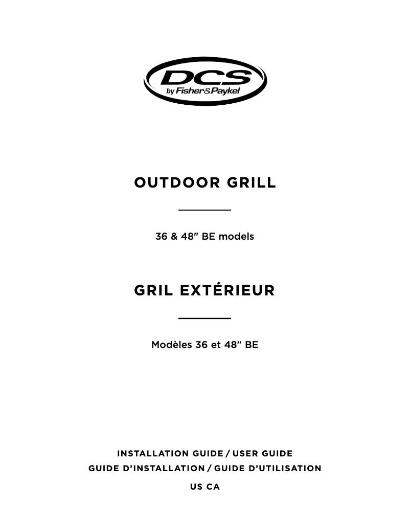 Page 1 de la notice Guide d'installation DCS BE1-48RCI-N