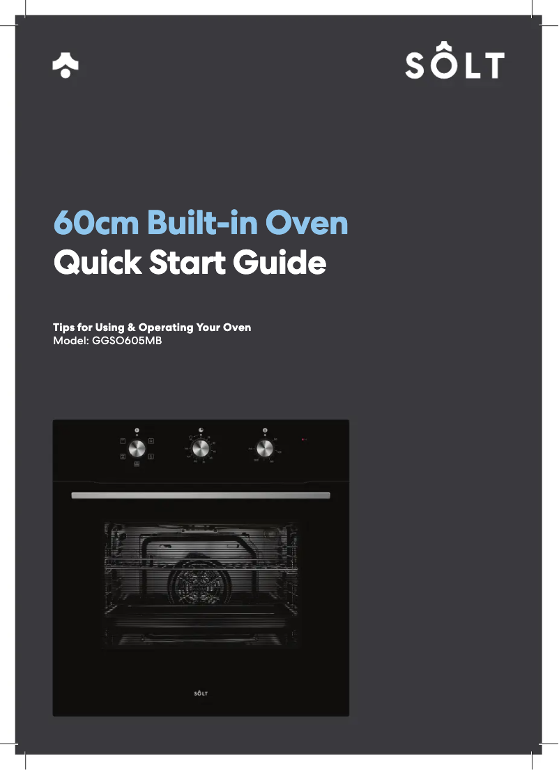 Page 1 de la notice Guide de démarrage rapide Sôlt GGSO605MB