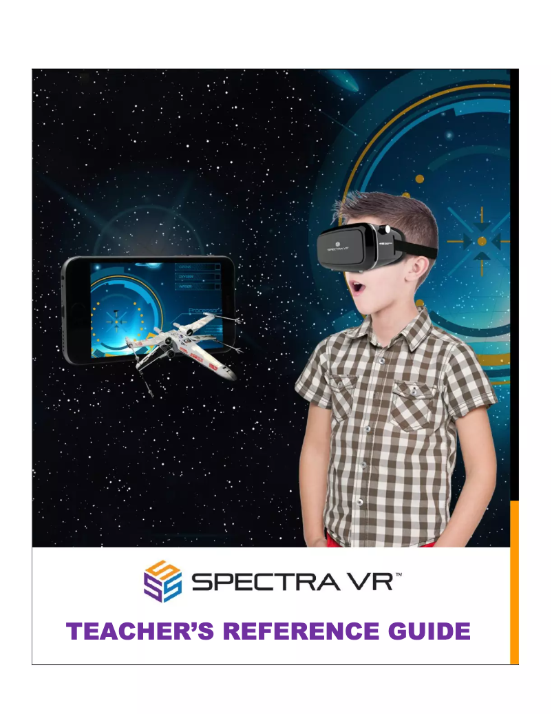Image de la première page du manuel de l'appareil Spectra VR S14GVRBK