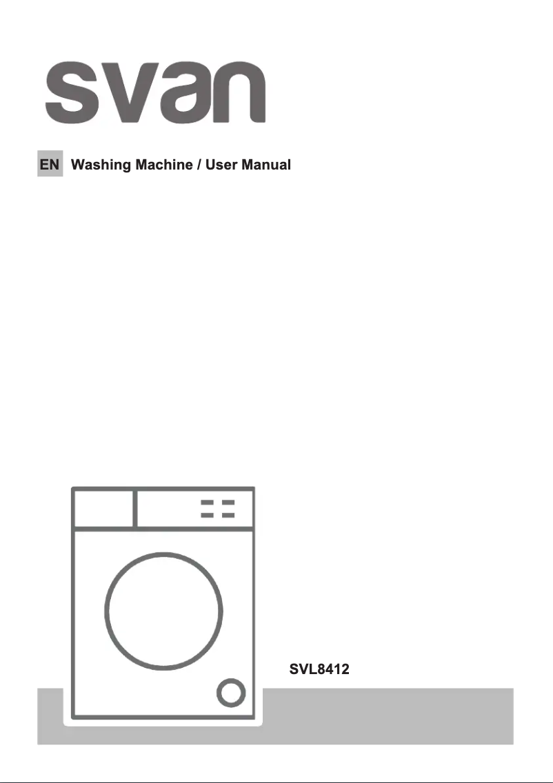 Page 1 de la notice Manuel utilisateur SVAN SVL8412