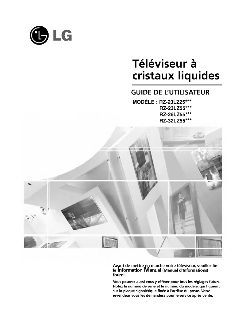 Página 1 del manual Manual de usuario LG RZ-26LZ55