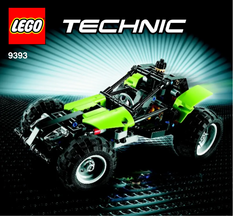 Page 1 de la notice Manuel utilisateur Lego Technic 9393