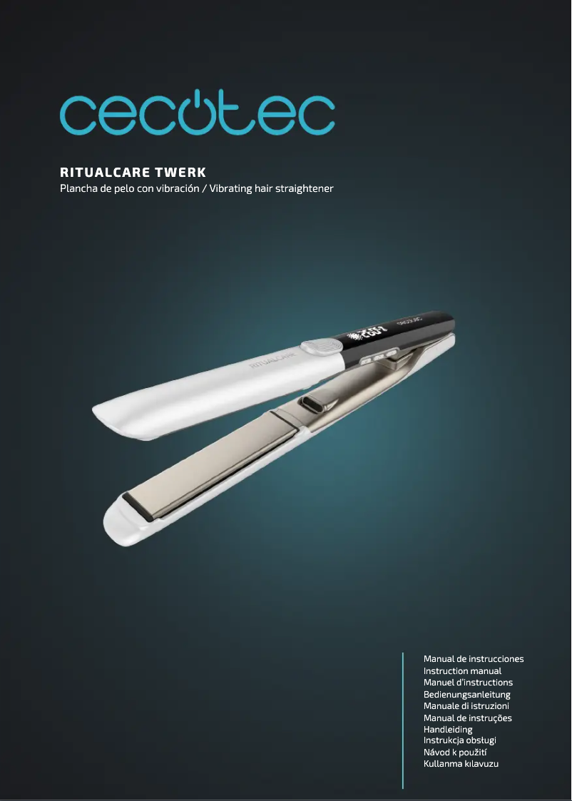 Page 1 de la notice Manuel utilisateur Cecotec RitualCare Twerk