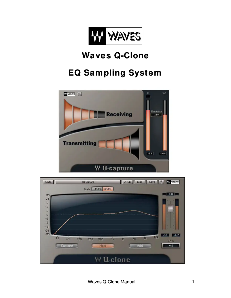 Imagen de la primera página del manual del dispositivo Q-Clone