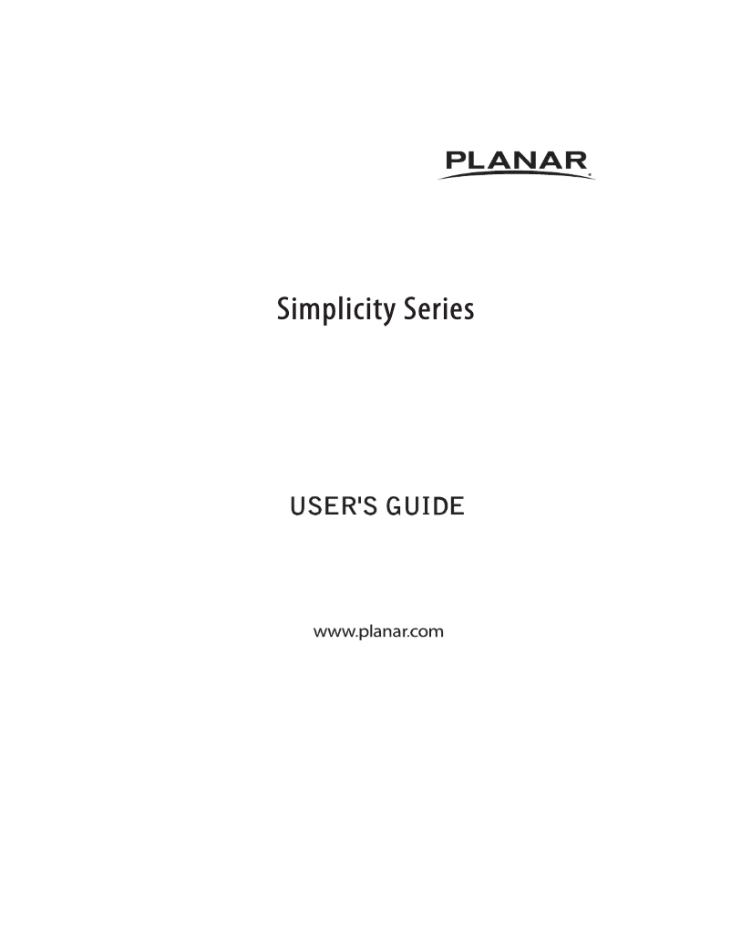 Imagen de la primera página del manual del dispositivo SL4650