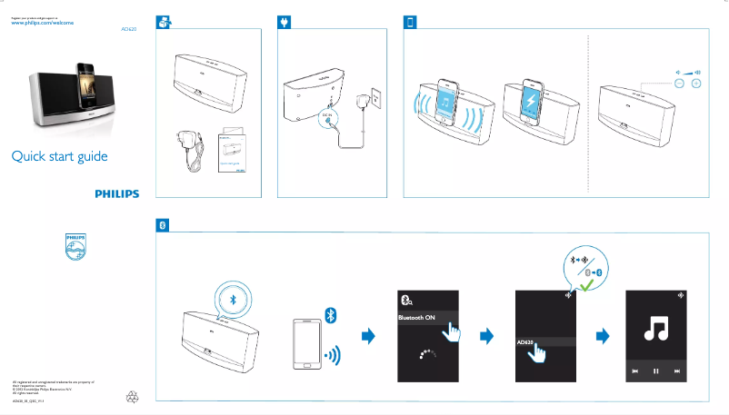 Image de la première page du manuel de l'appareil AD620