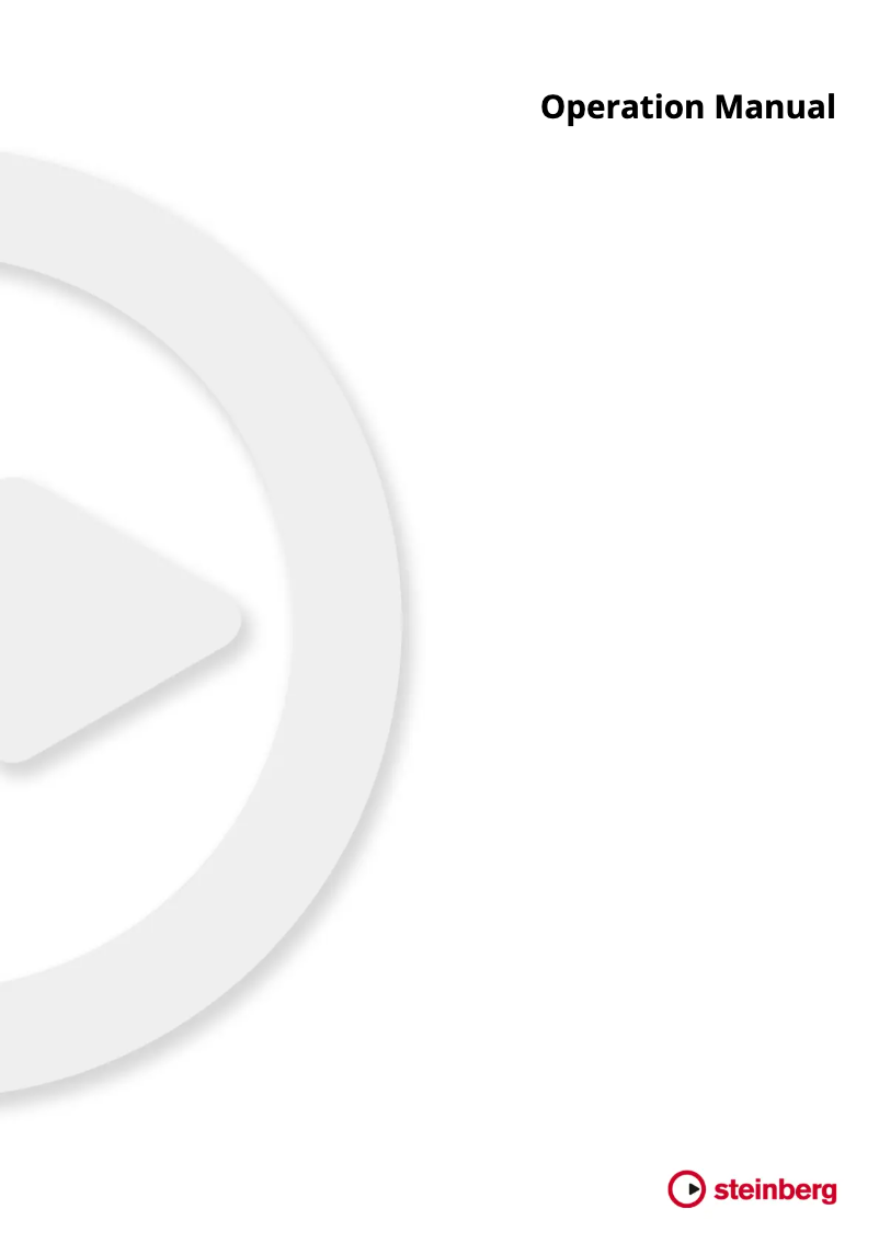 Page 1 de la notice Manuel utilisateur Steinberg Simon Phillips Vintage Drums