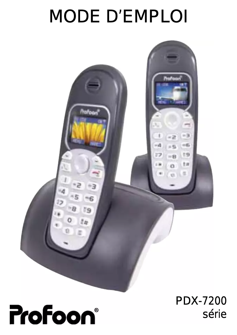 Página 1 del manual Manual de usuario Profoon PDX-7220