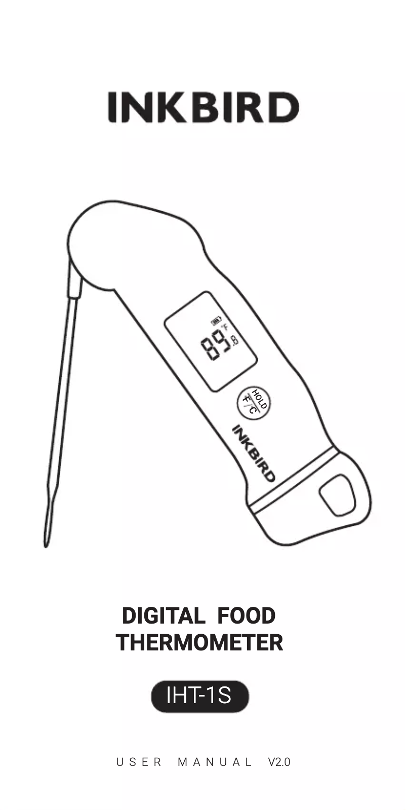 Page 1 de la notice Manuel utilisateur Inkbird IHT-1S