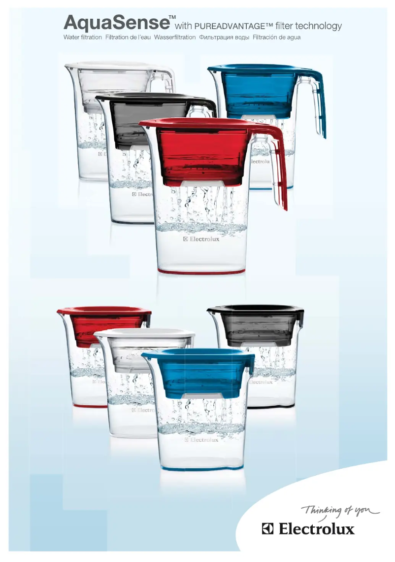 Page 1 de la notice Manuel utilisateur Electrolux EWFLJ1