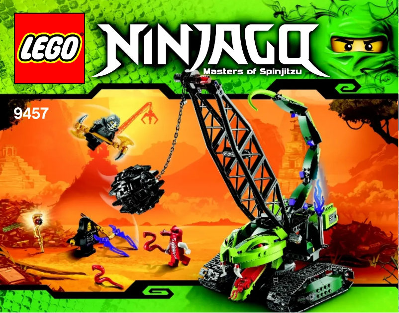 Page n°1 - Manuel utilisateur Lego Ninjago 9457