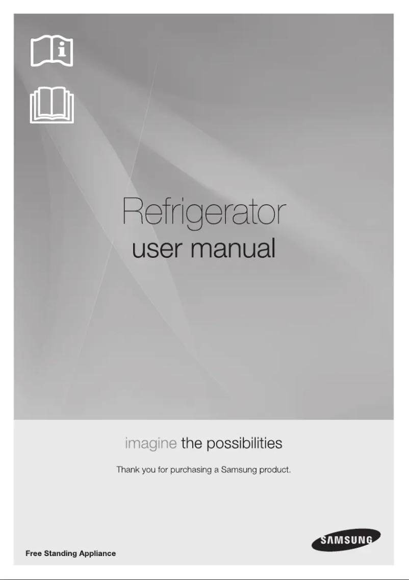 Page n°1 - Manuel utilisateur Samsung RT59HDJSP