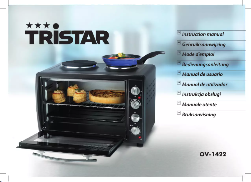 Page 1 de la notice Manuel utilisateur TriStar OV-1422