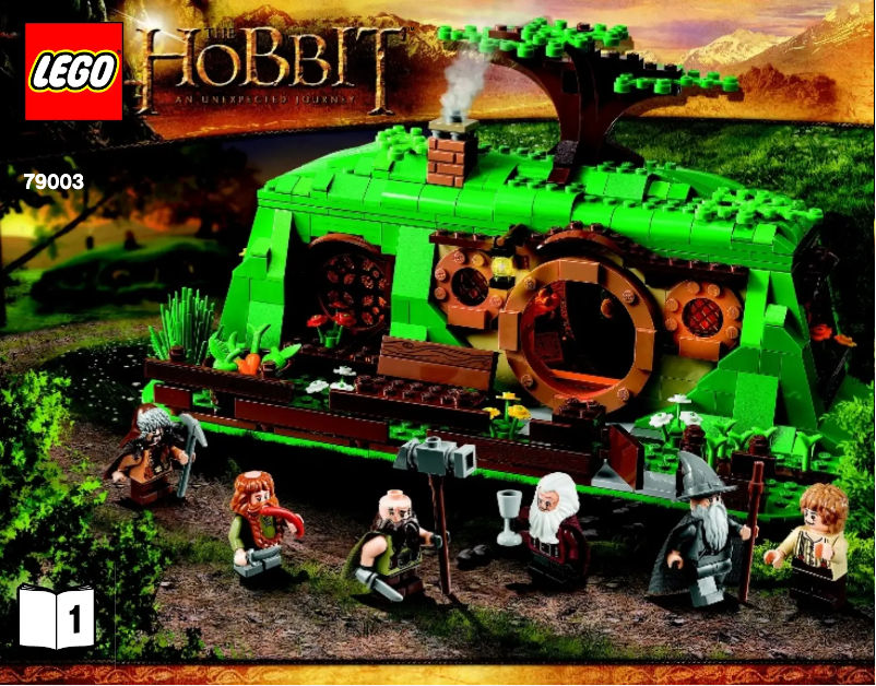 Page 1 de la notice Manuel utilisateur Lego The Hobbit 79003