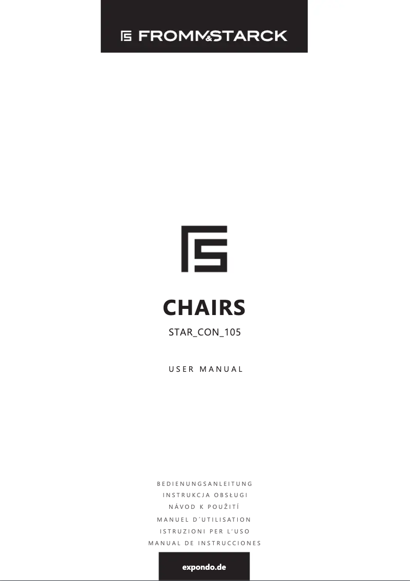 Página 1 del manual Manual de usuario Fromm & Starck STAR_CON_105