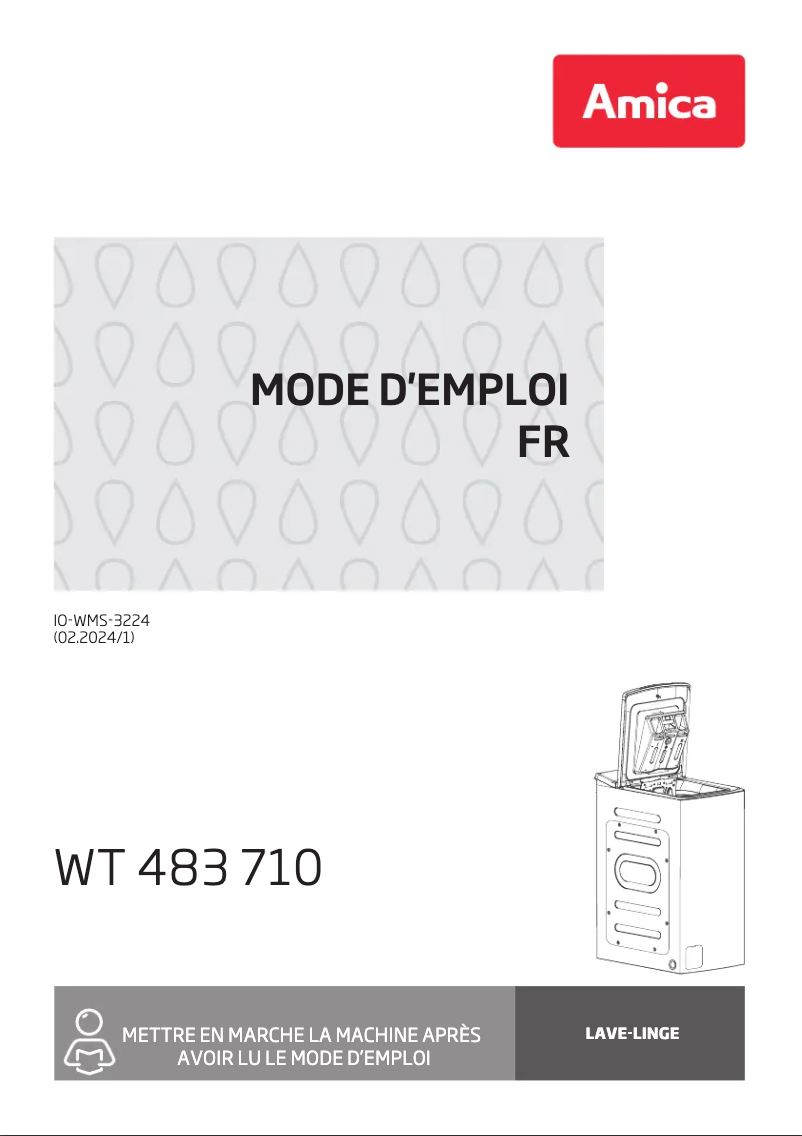 Imagen de la primera página del manual del dispositivo WT 483 710