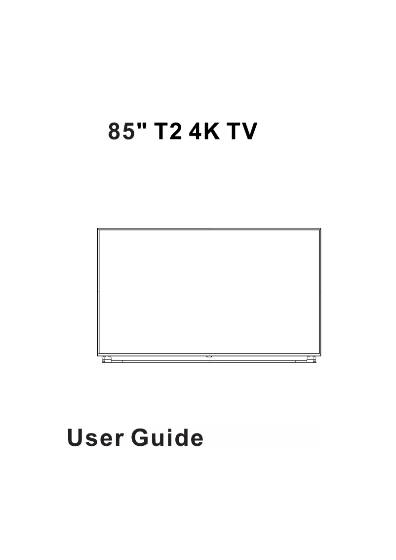 Image de la première page du manuel de l'appareil C85238T2