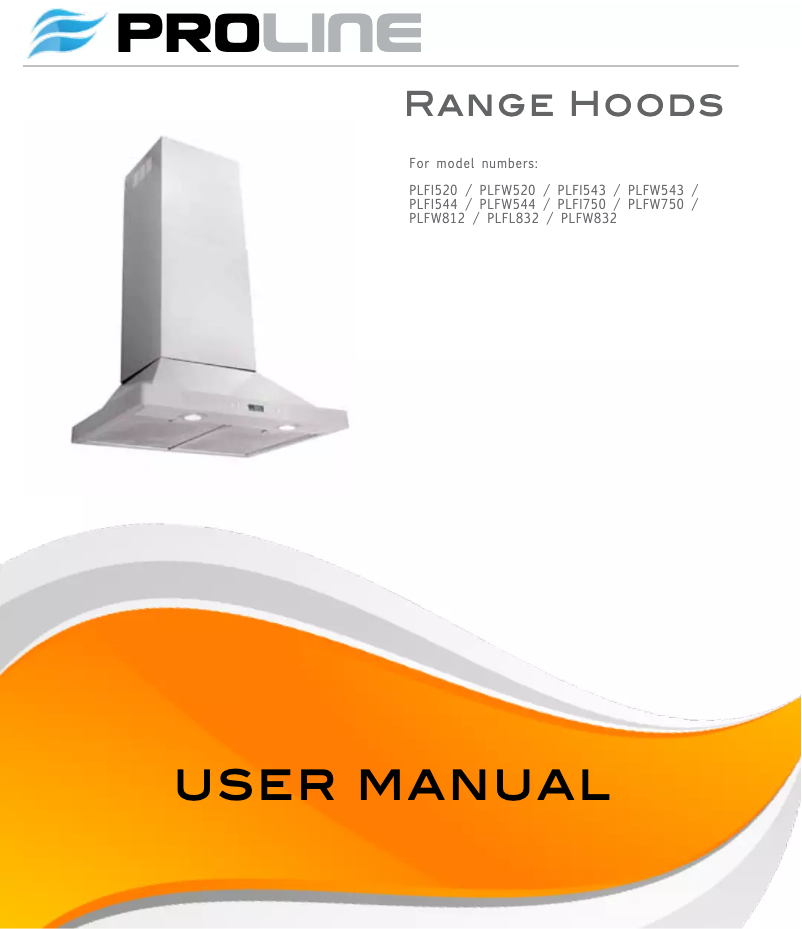 Page n°1 - Manuel utilisateur Proline PLFI750